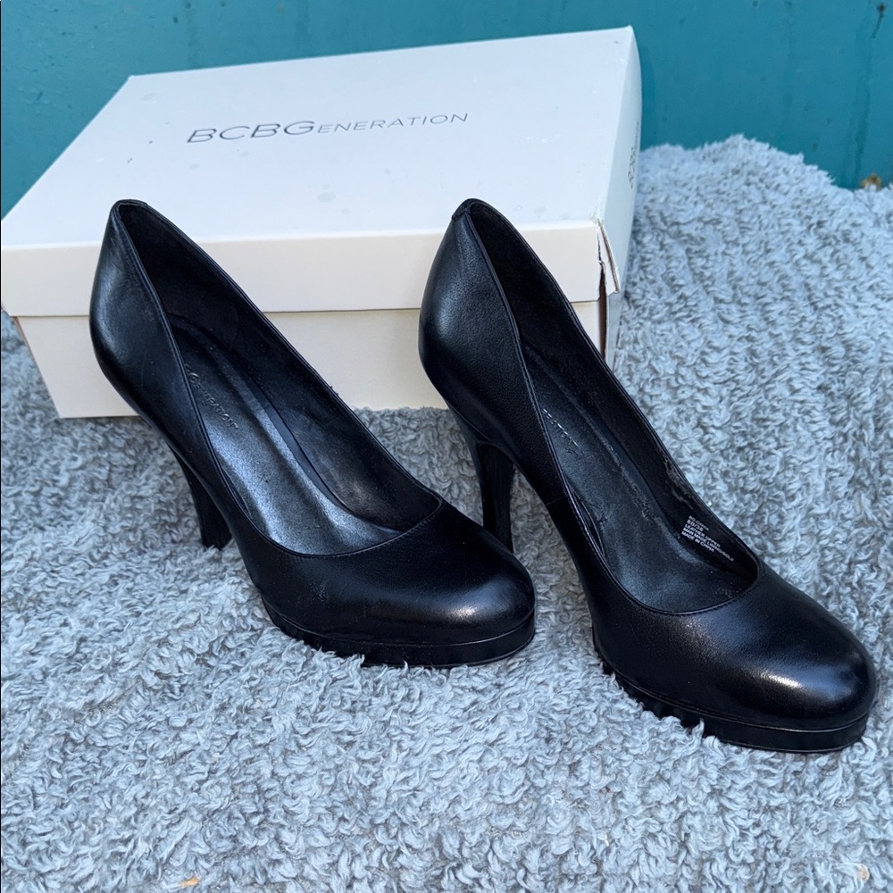 BCBGeneration Classic Black Heels